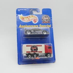 Hot Wheels, HIWAY HAULER & Zender Fact 4, 1995 HEB 90th Anniversary 2-pack 14023